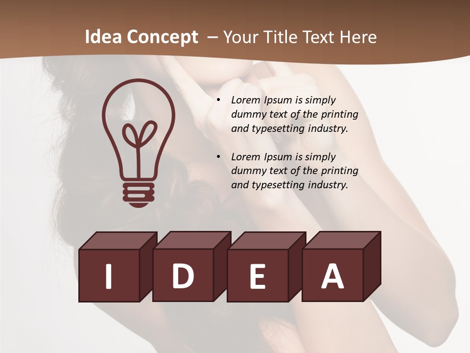 Body  Female PowerPoint Template