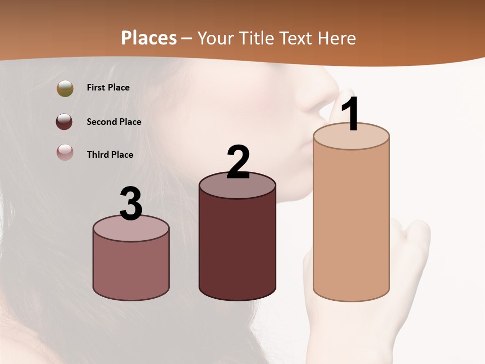 Skincare Braid Gesture PowerPoint Template