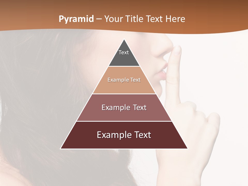 Skincare Braid Gesture PowerPoint Template