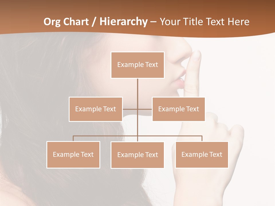 Skincare Braid Gesture PowerPoint Template