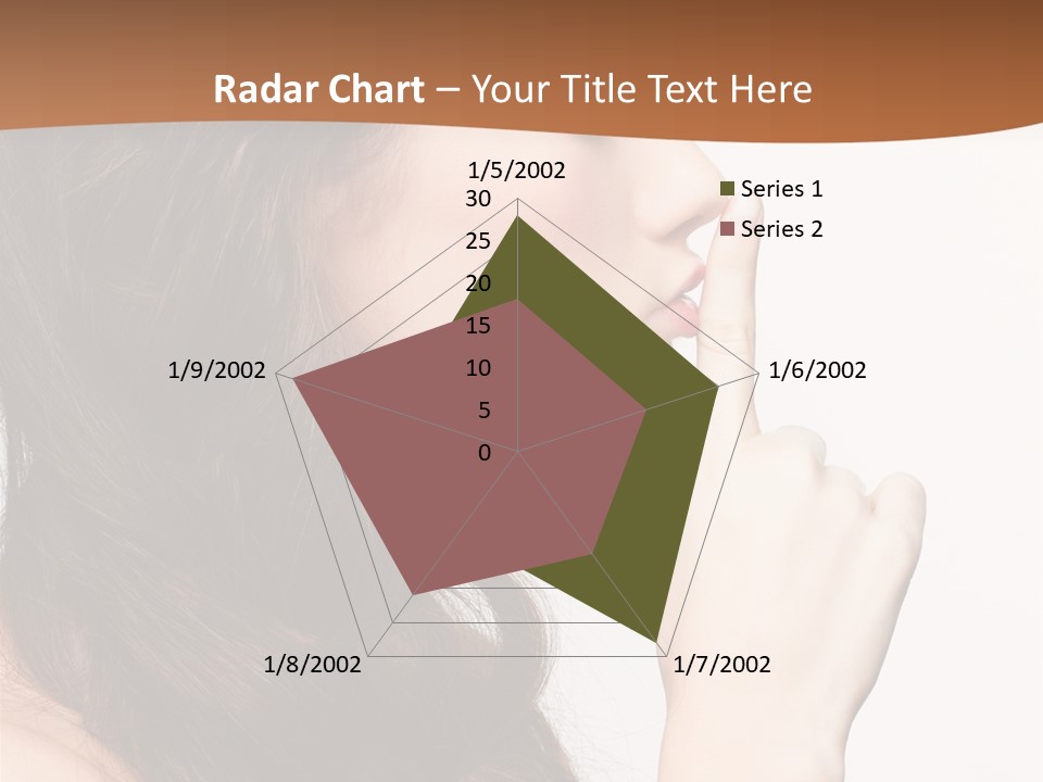 Skincare Braid Gesture PowerPoint Template