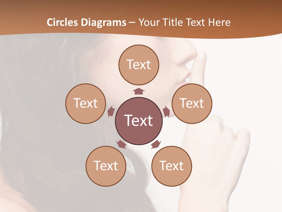 Skincare Braid Gesture PowerPoint Template