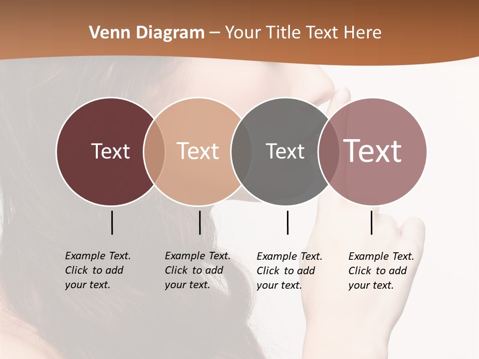 Skincare Braid Gesture PowerPoint Template