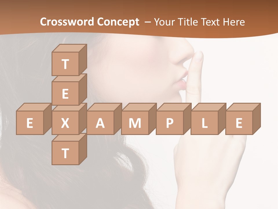 Skincare Braid Gesture PowerPoint Template