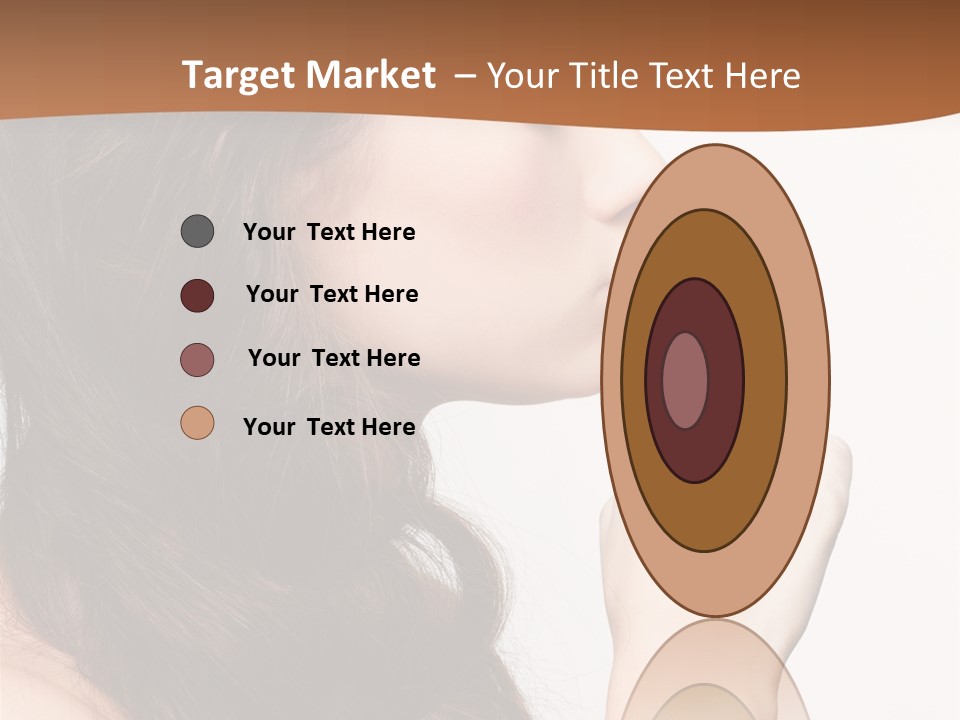 Skincare Braid Gesture PowerPoint Template