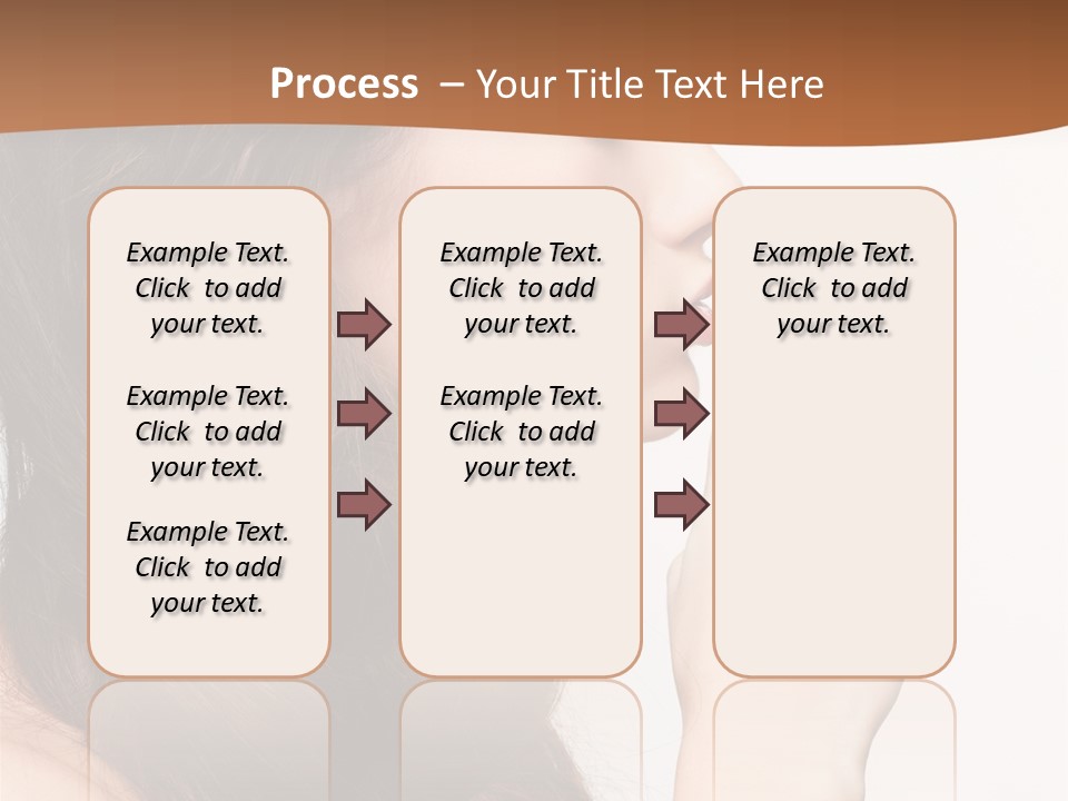 Skincare Braid Gesture PowerPoint Template