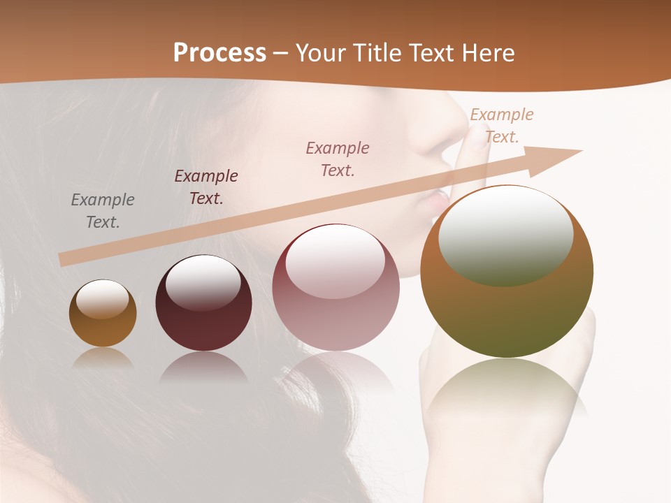 Skincare Braid Gesture PowerPoint Template