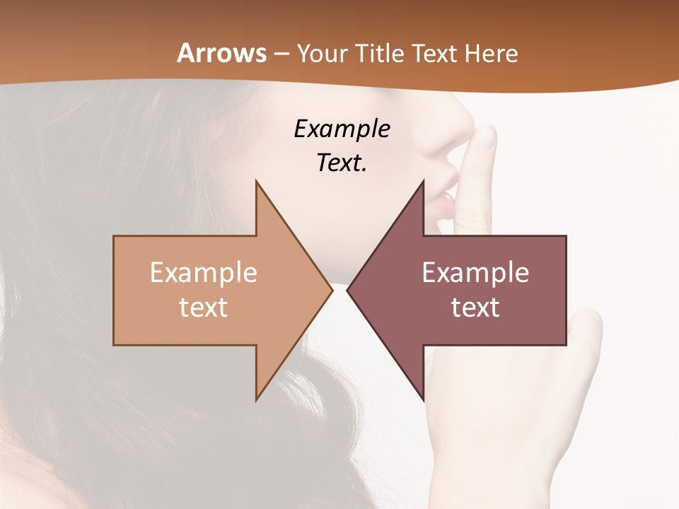 Skincare Braid Gesture PowerPoint Template