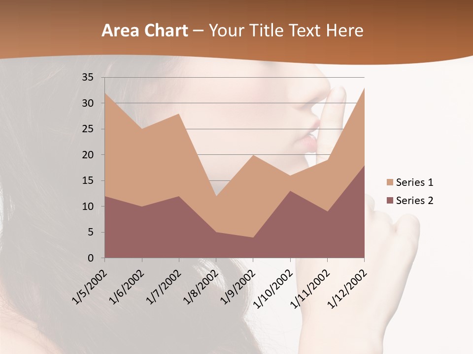 Skincare Braid Gesture PowerPoint Template
