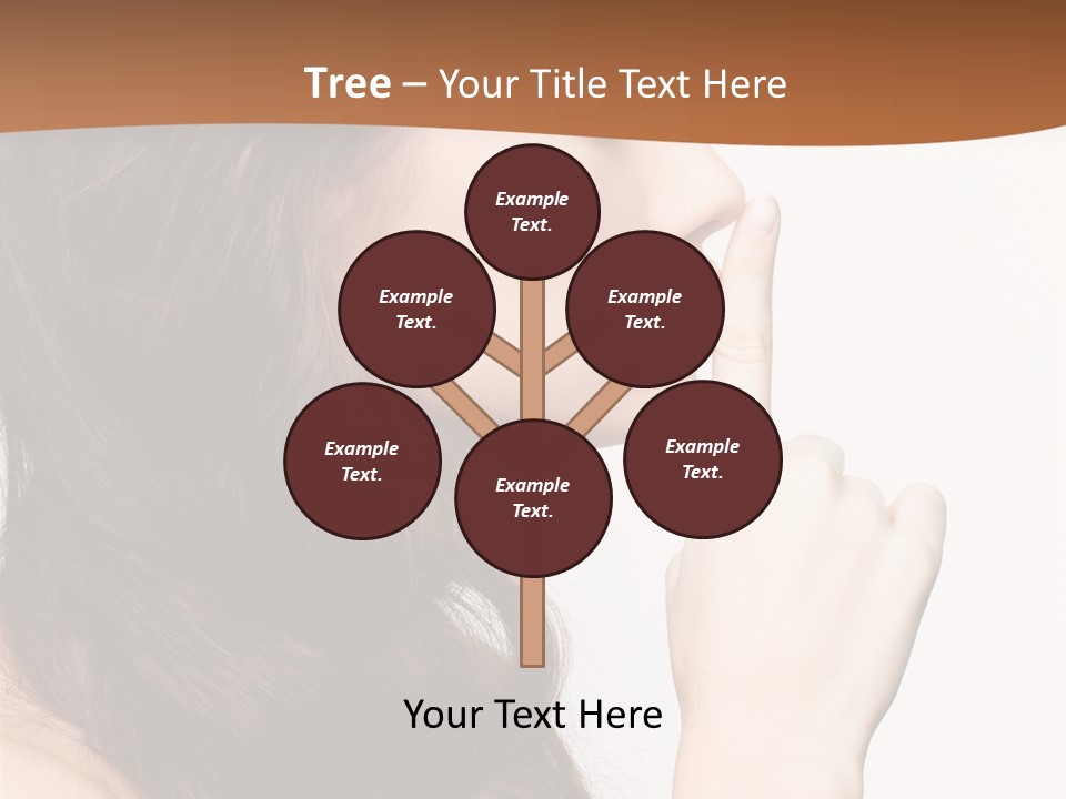 Skincare Braid Gesture PowerPoint Template