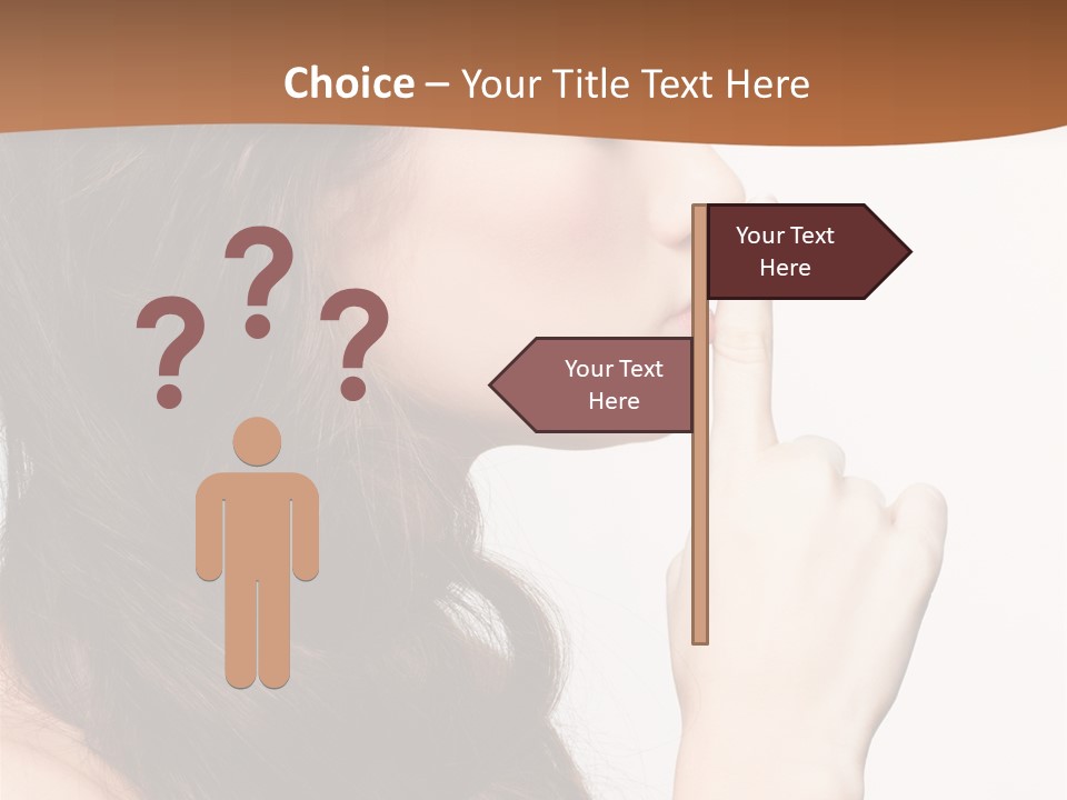 Skincare Braid Gesture PowerPoint Template