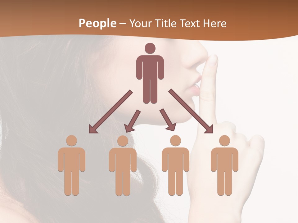 Skincare Braid Gesture PowerPoint Template