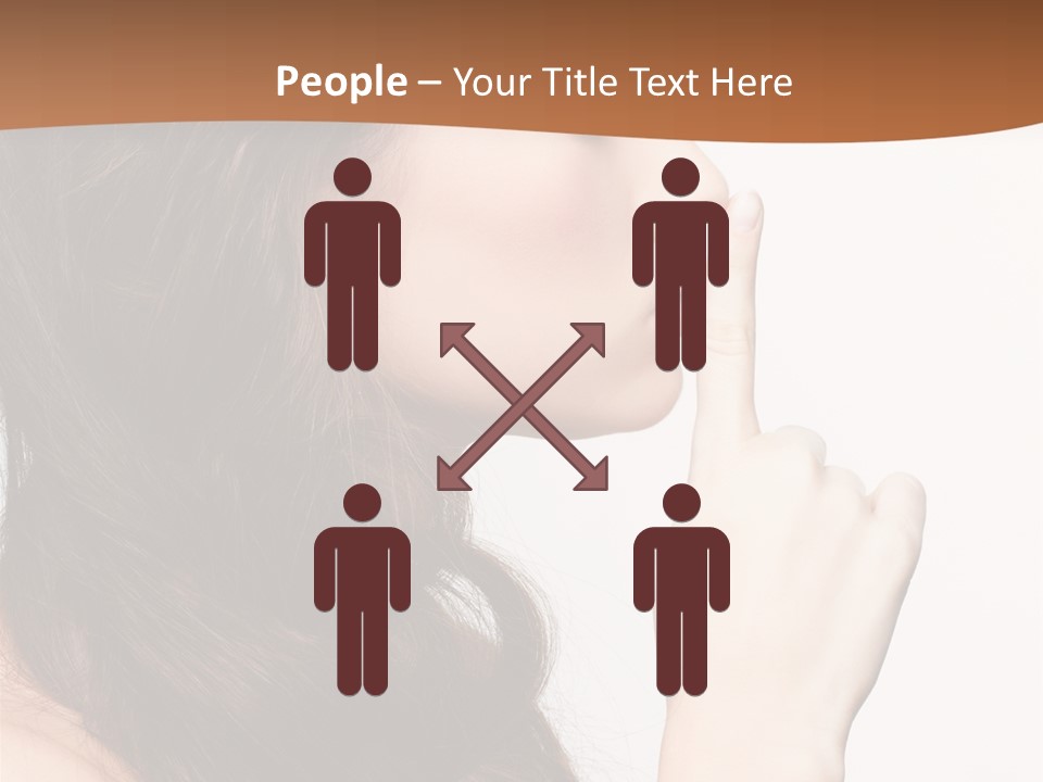 Skincare Braid Gesture PowerPoint Template