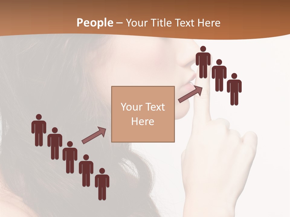 Skincare Braid Gesture PowerPoint Template