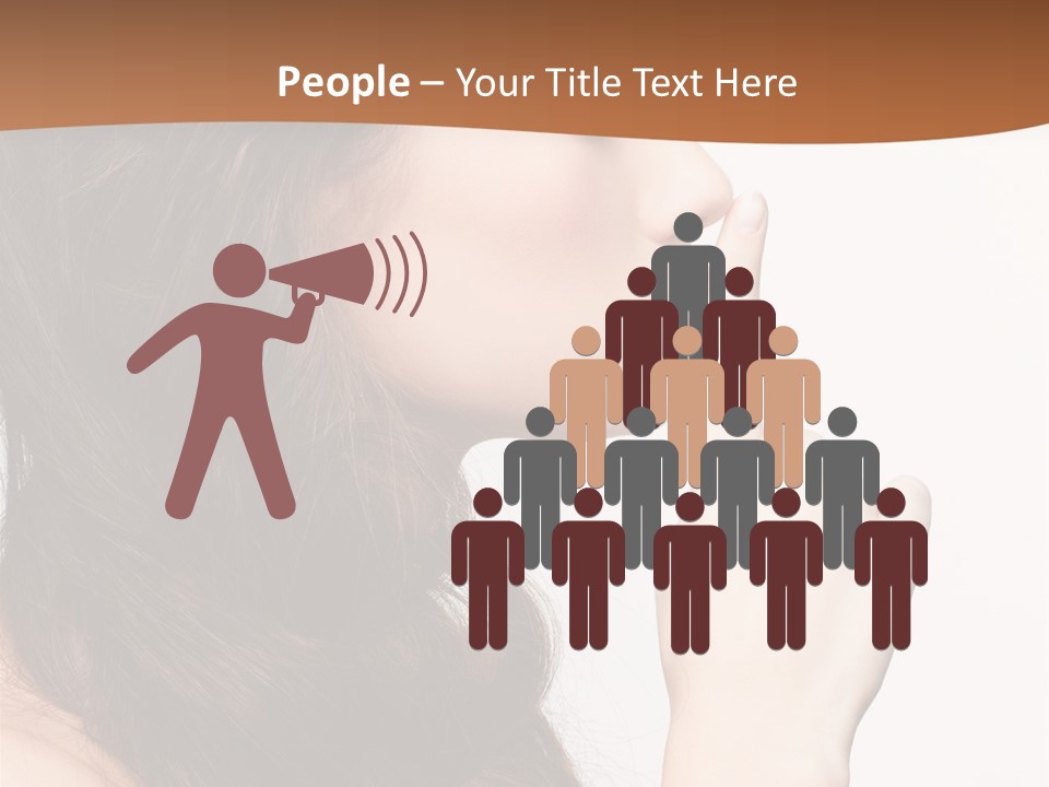 Skincare Braid Gesture PowerPoint Template