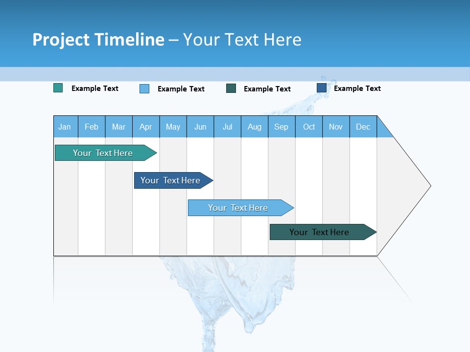 Drops Wave Water PowerPoint Template