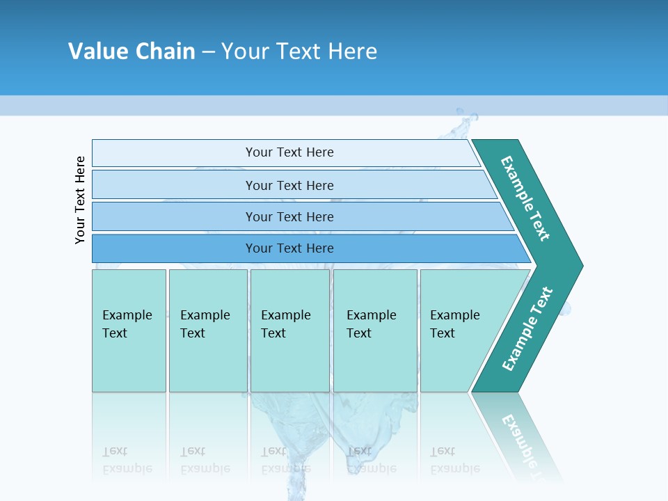 Drops Wave Water PowerPoint Template