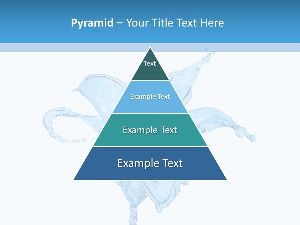 Drops Wave Water PowerPoint Template