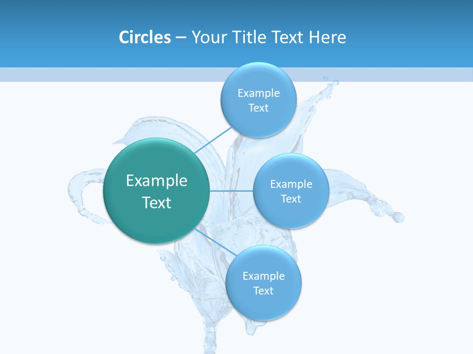 Drops Wave Water PowerPoint Template