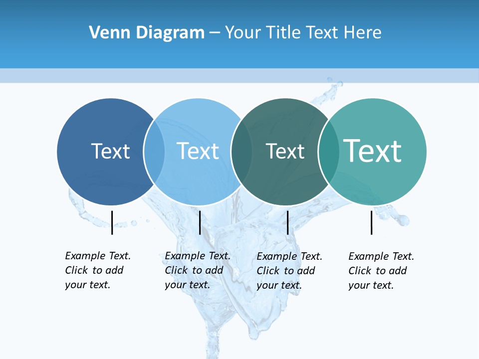 Drops Wave Water PowerPoint Template