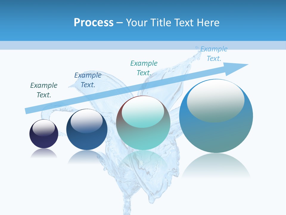 Drops Wave Water PowerPoint Template