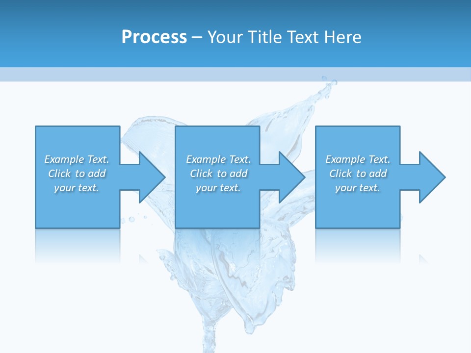 Drops Wave Water PowerPoint Template