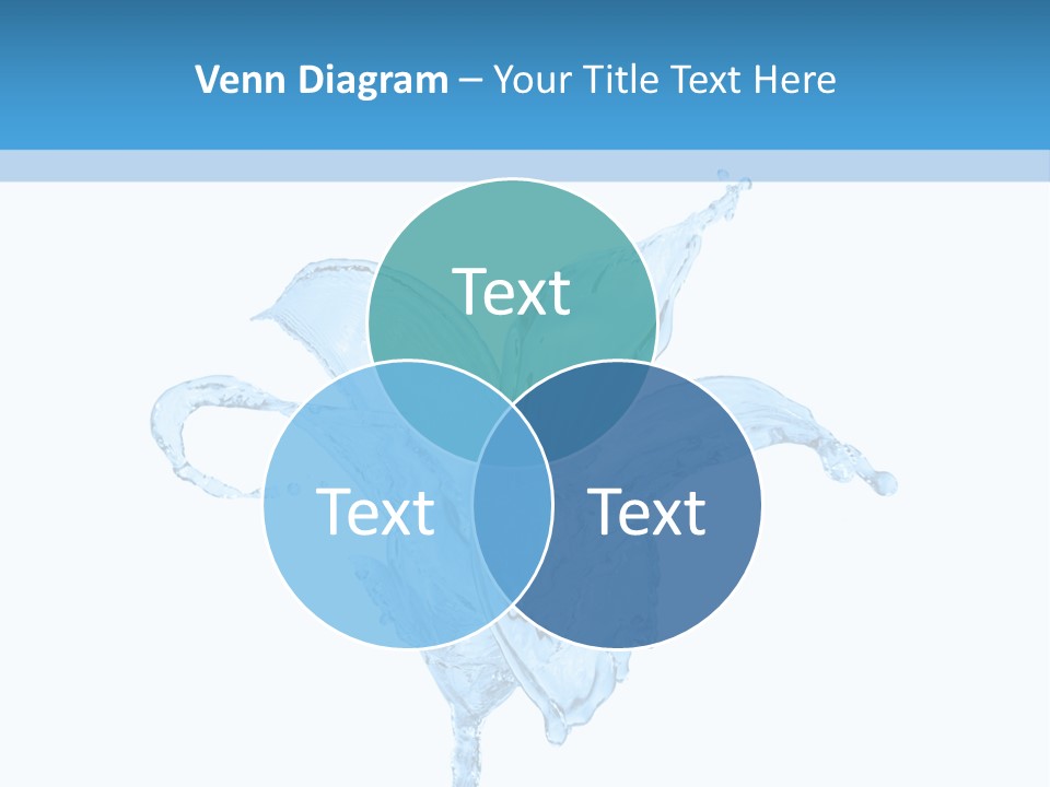 Drops Wave Water PowerPoint Template