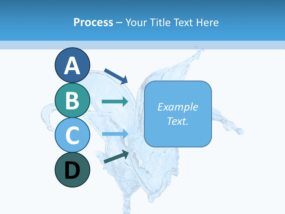 Drops Wave Water PowerPoint Template