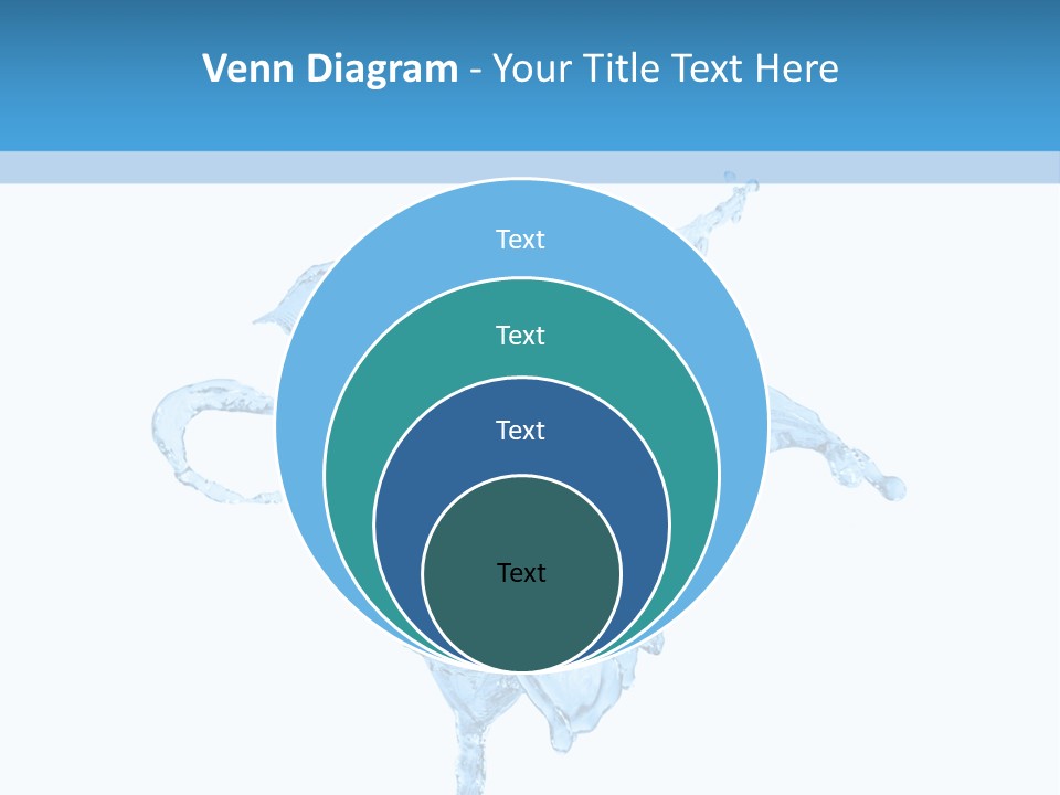 Drops Wave Water PowerPoint Template