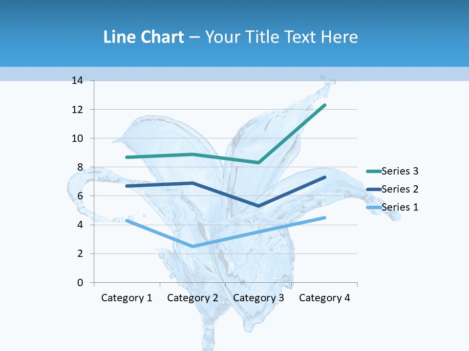 Drops Wave Water PowerPoint Template