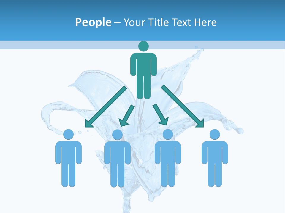 Drops Wave Water PowerPoint Template