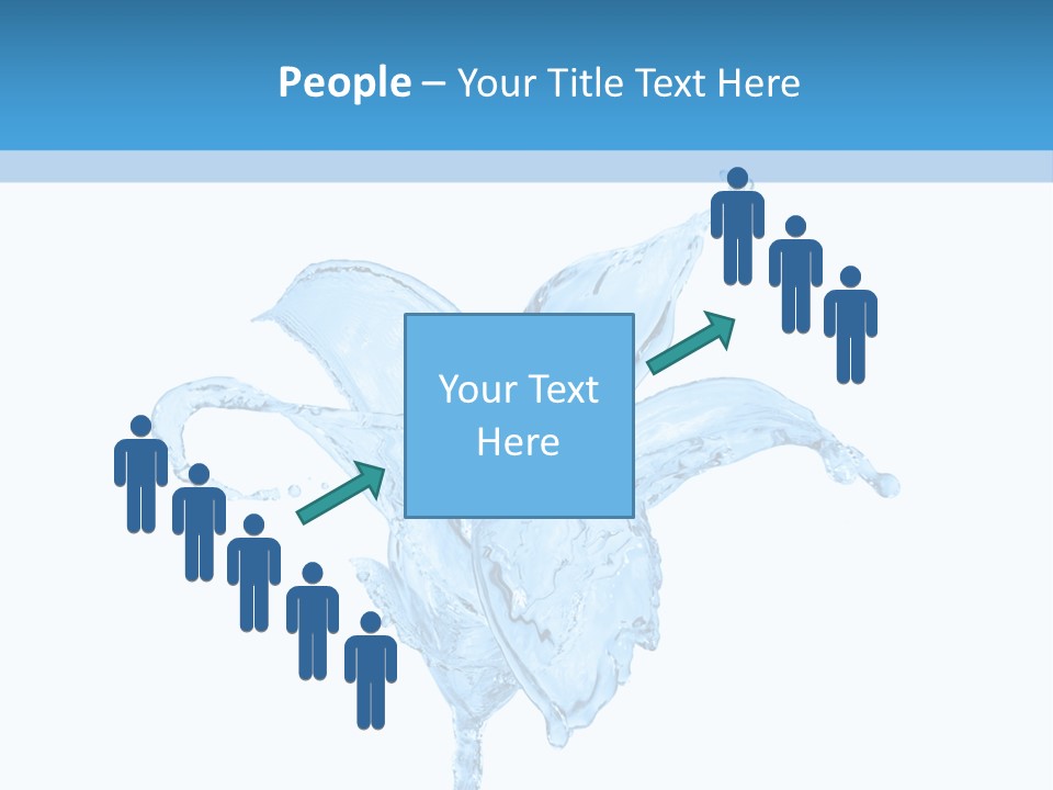 Drops Wave Water PowerPoint Template