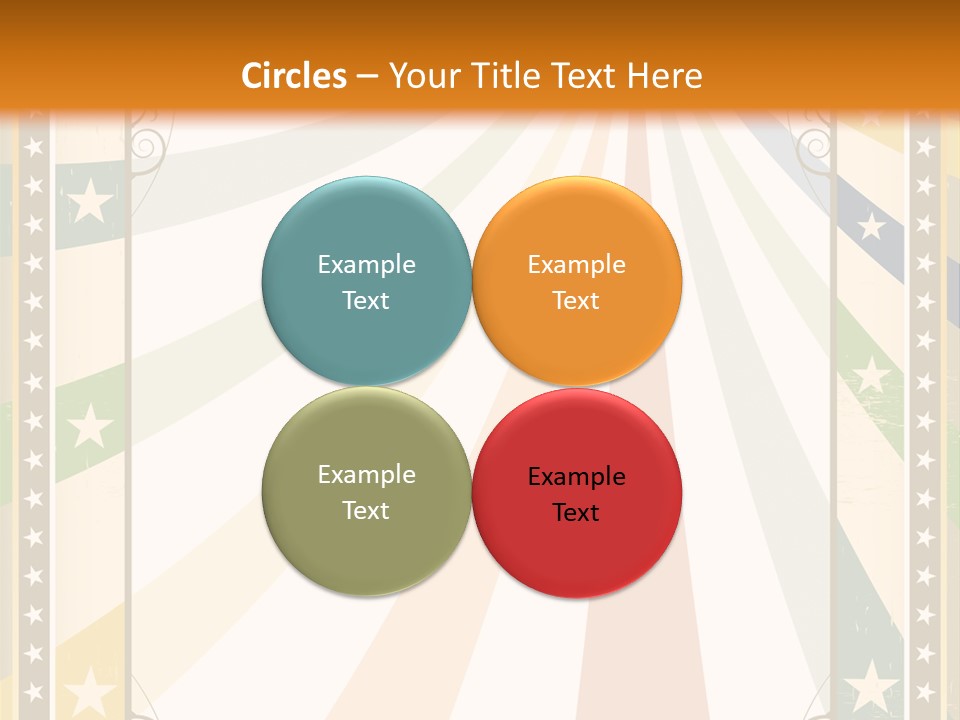 Frame Dirty Grained PowerPoint Template
