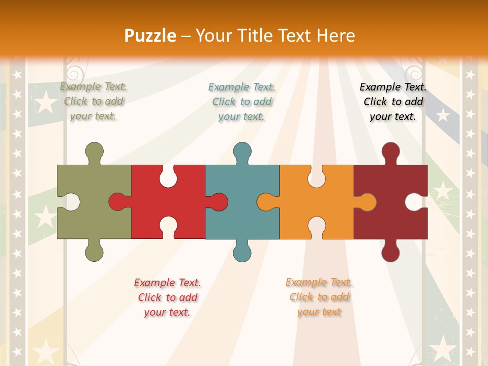 Frame Dirty Grained PowerPoint Template