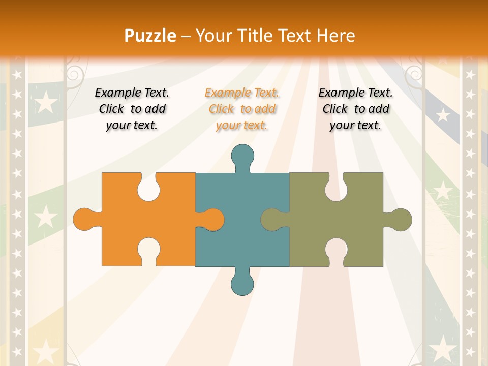 Frame Dirty Grained PowerPoint Template