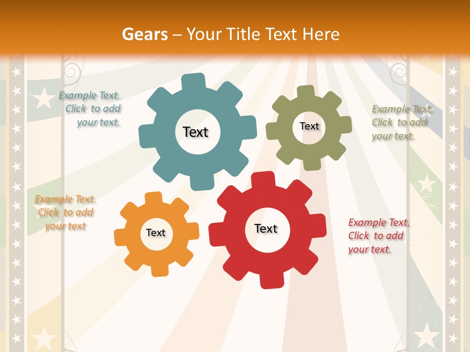 Frame Dirty Grained PowerPoint Template