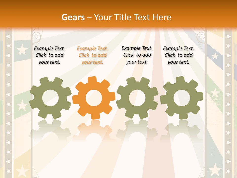 Frame Dirty Grained PowerPoint Template