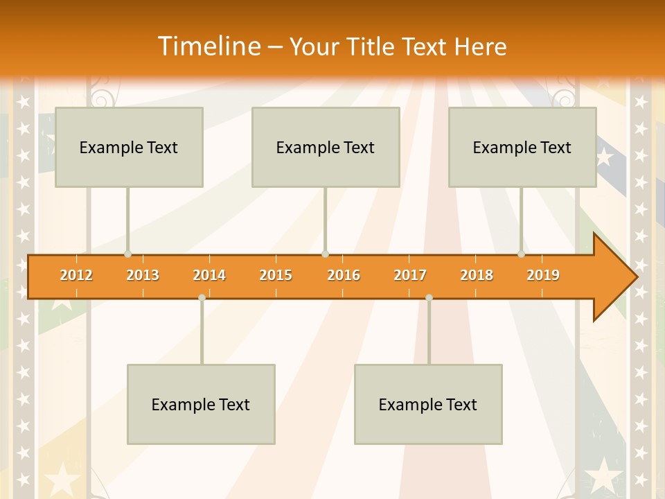 Frame Dirty Grained PowerPoint Template