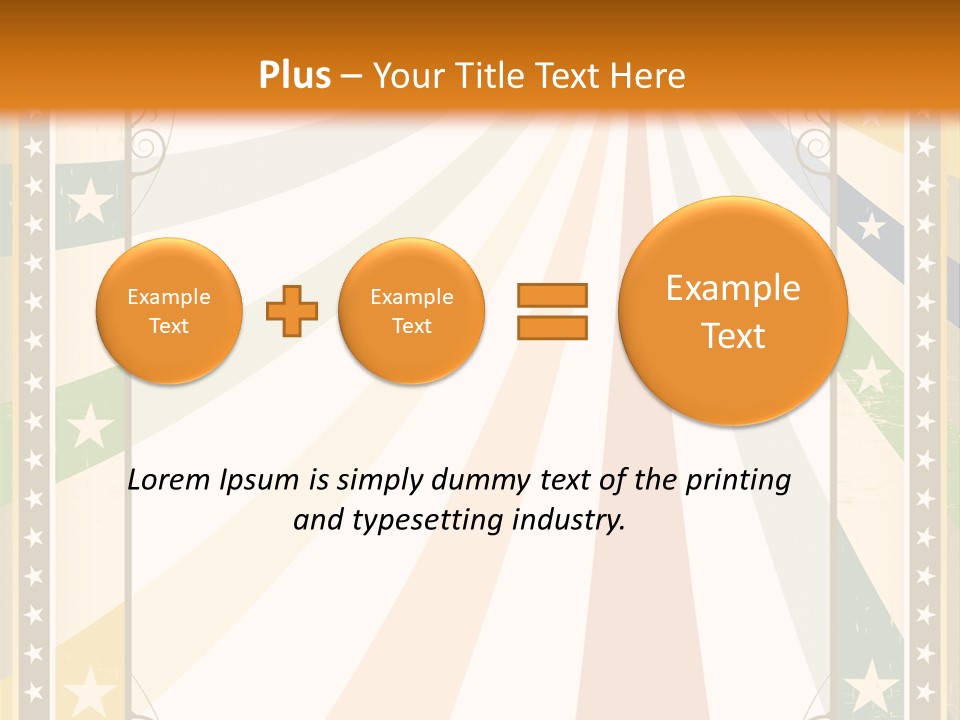 Frame Dirty Grained PowerPoint Template
