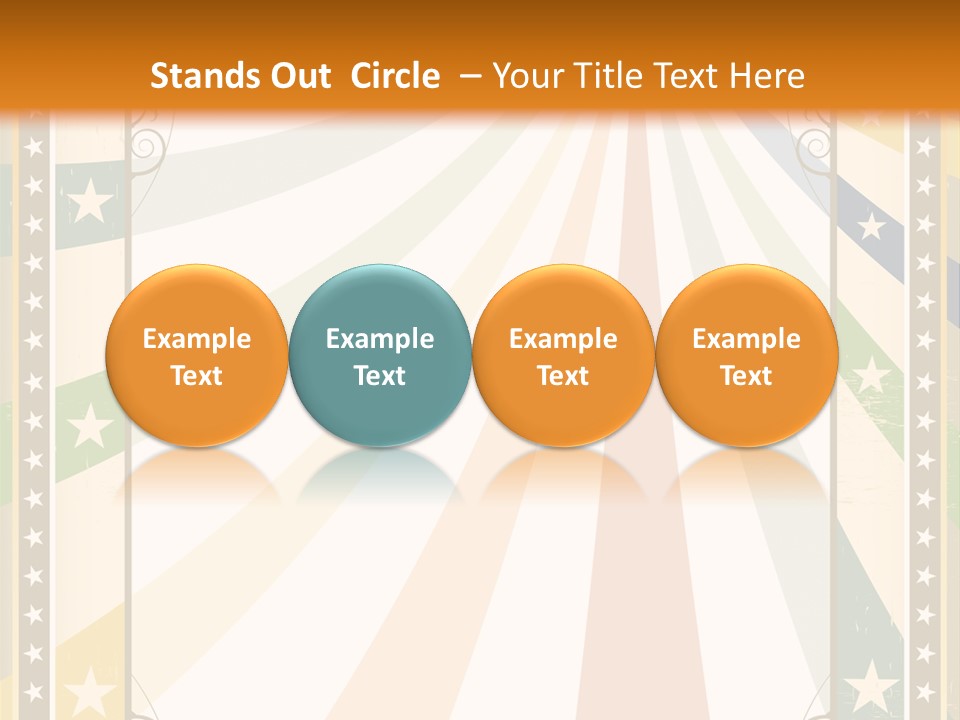 Frame Dirty Grained PowerPoint Template