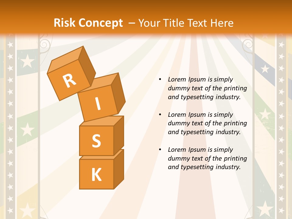 Frame Dirty Grained PowerPoint Template