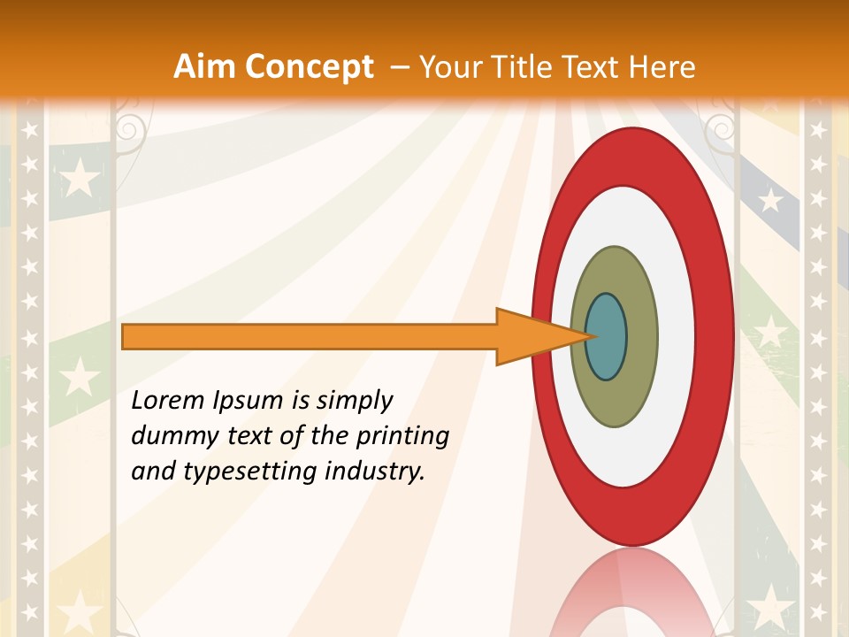 Frame Dirty Grained PowerPoint Template