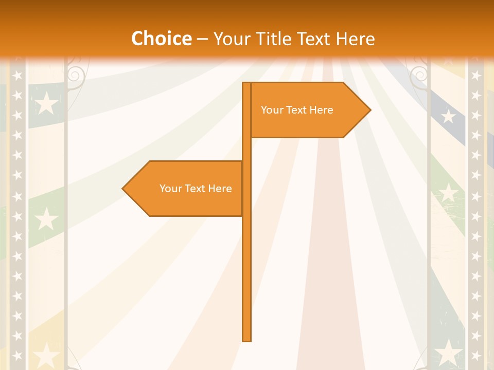 Frame Dirty Grained PowerPoint Template