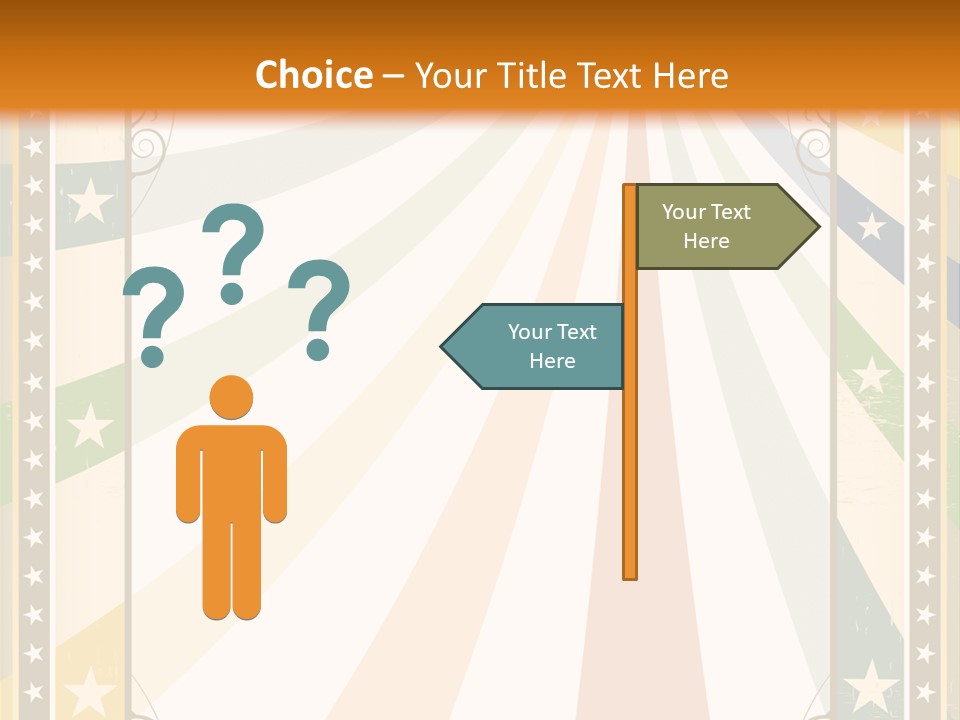 Frame Dirty Grained PowerPoint Template