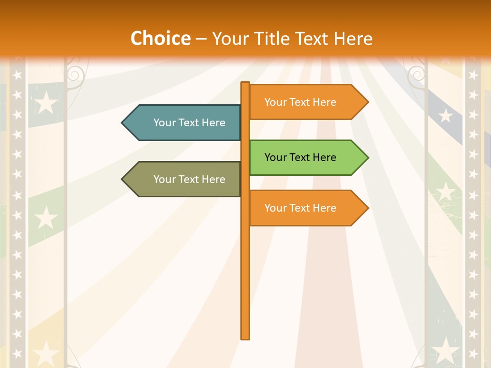 Frame Dirty Grained PowerPoint Template