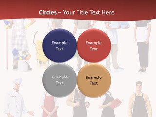 Isolated Manager Woman PowerPoint Template