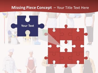 Isolated Manager Woman PowerPoint Template
