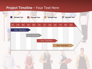 Isolated Manager Woman PowerPoint Template