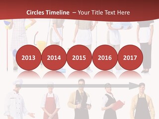 Isolated Manager Woman PowerPoint Template