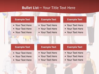 Isolated Manager Woman PowerPoint Template